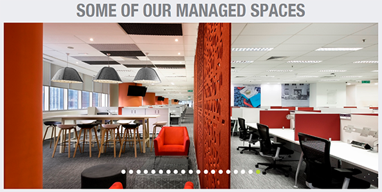 A managed office by The Instant Group (Photo from Instant’s official website)